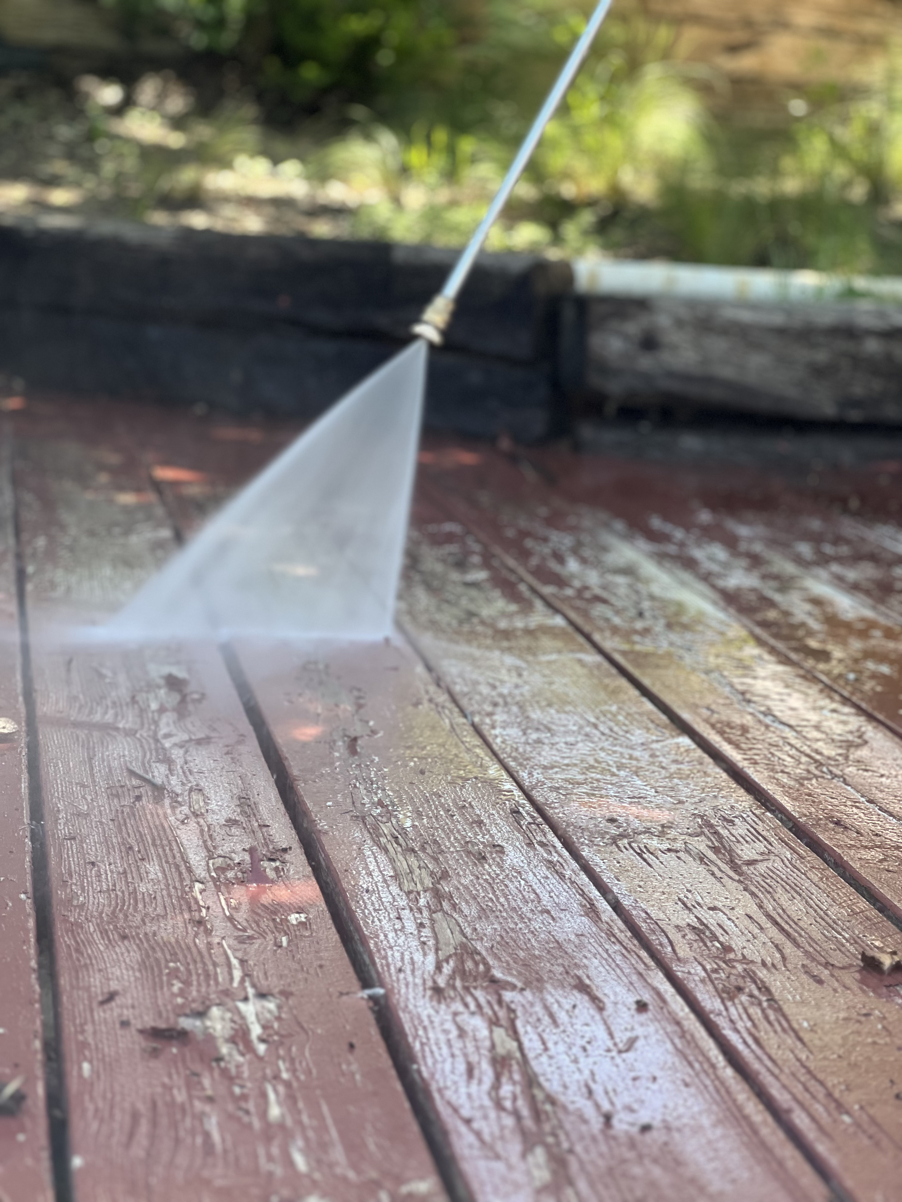 After power washing